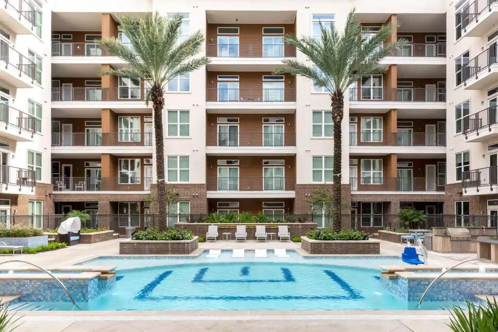 Luxury Apartment Close To Everything W Free Parking 5 Houston Exterior foto
