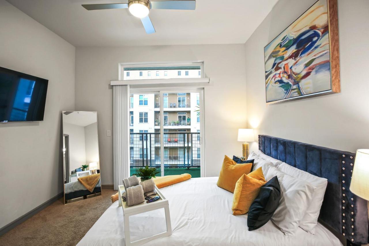 Luxury Apartment Close To Everything W Free Parking 5 Houston Exterior foto